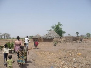 Huis in het binnenland van Gambia