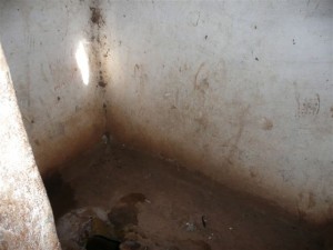 Zeer primitieve wc